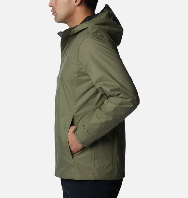 Columbia Mens Watertight II Waterproof Jacket - Stylish Khaki Rain Jacket for All-Weather Protection