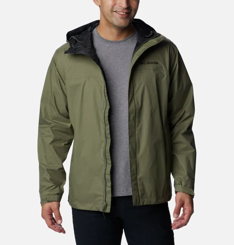 Columbia Mens Watertight II Waterproof Jacket - Stylish Khaki Rain Jacket for All-Weather Protection