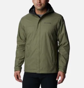 Columbia Mens Watertight II Waterproof Jacket - Stylish Khaki Rain Jacket for All-Weather Protection