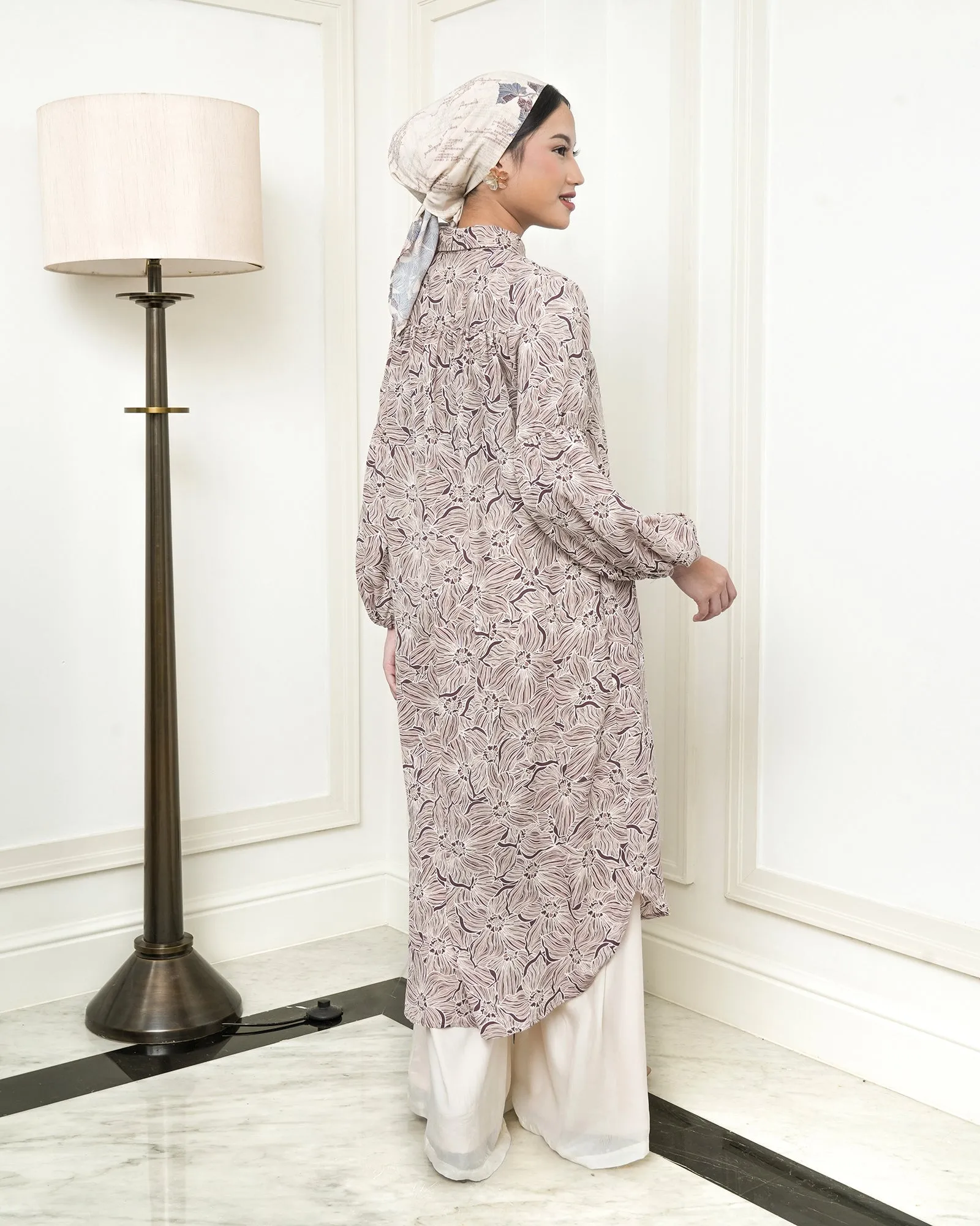 HALINA MIDI TUNIC