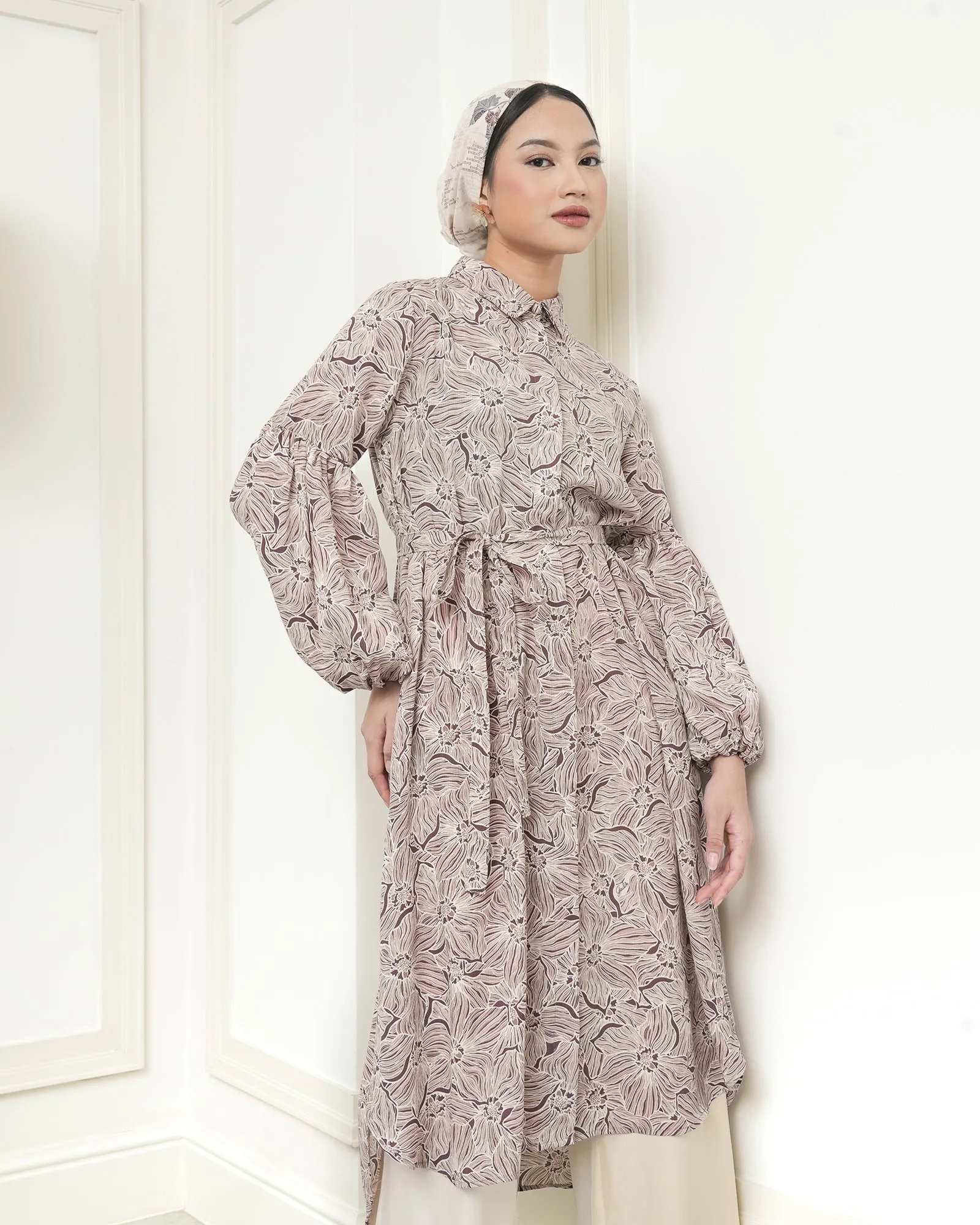 HALINA MIDI TUNIC