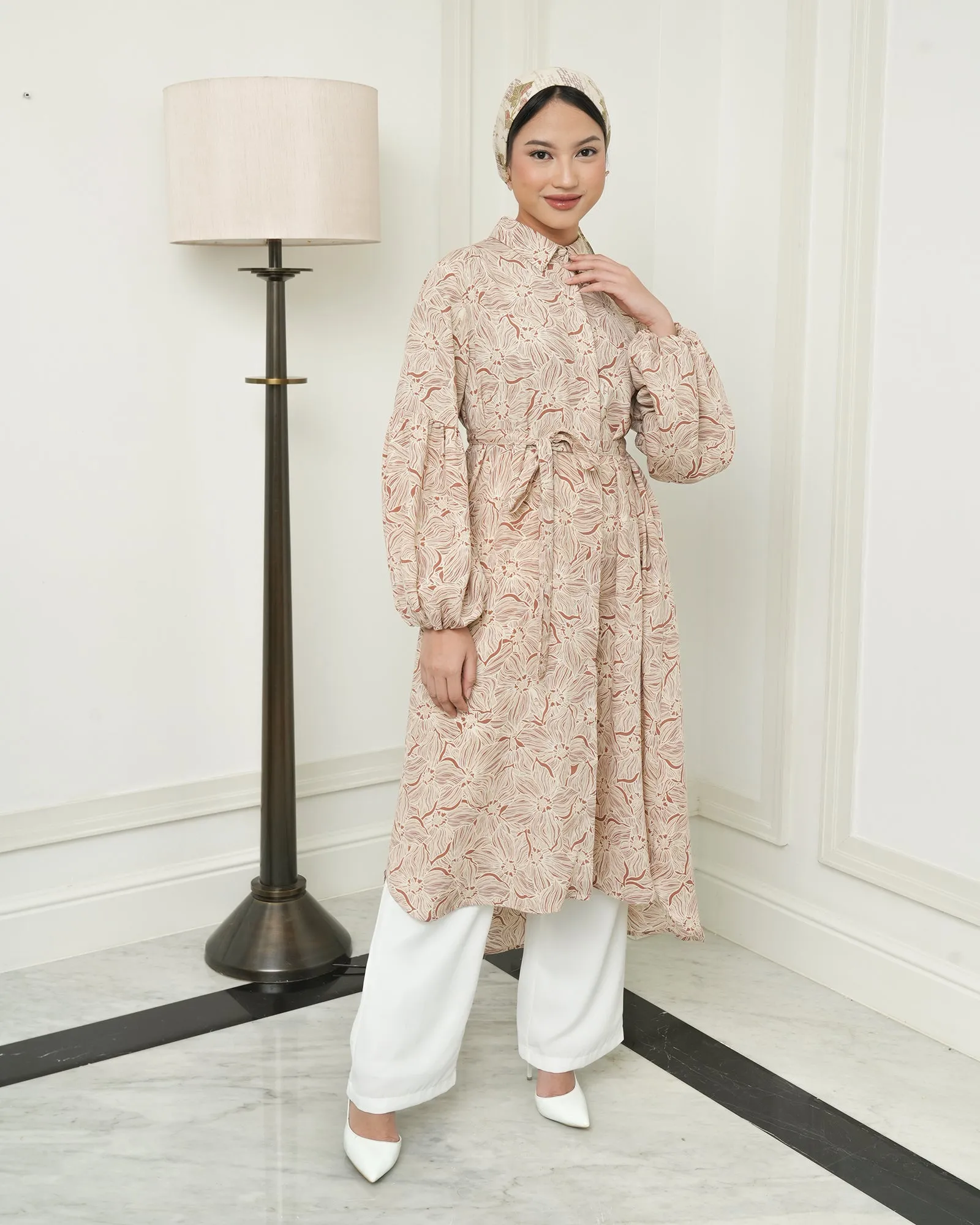 HALINA MIDI TUNIC
