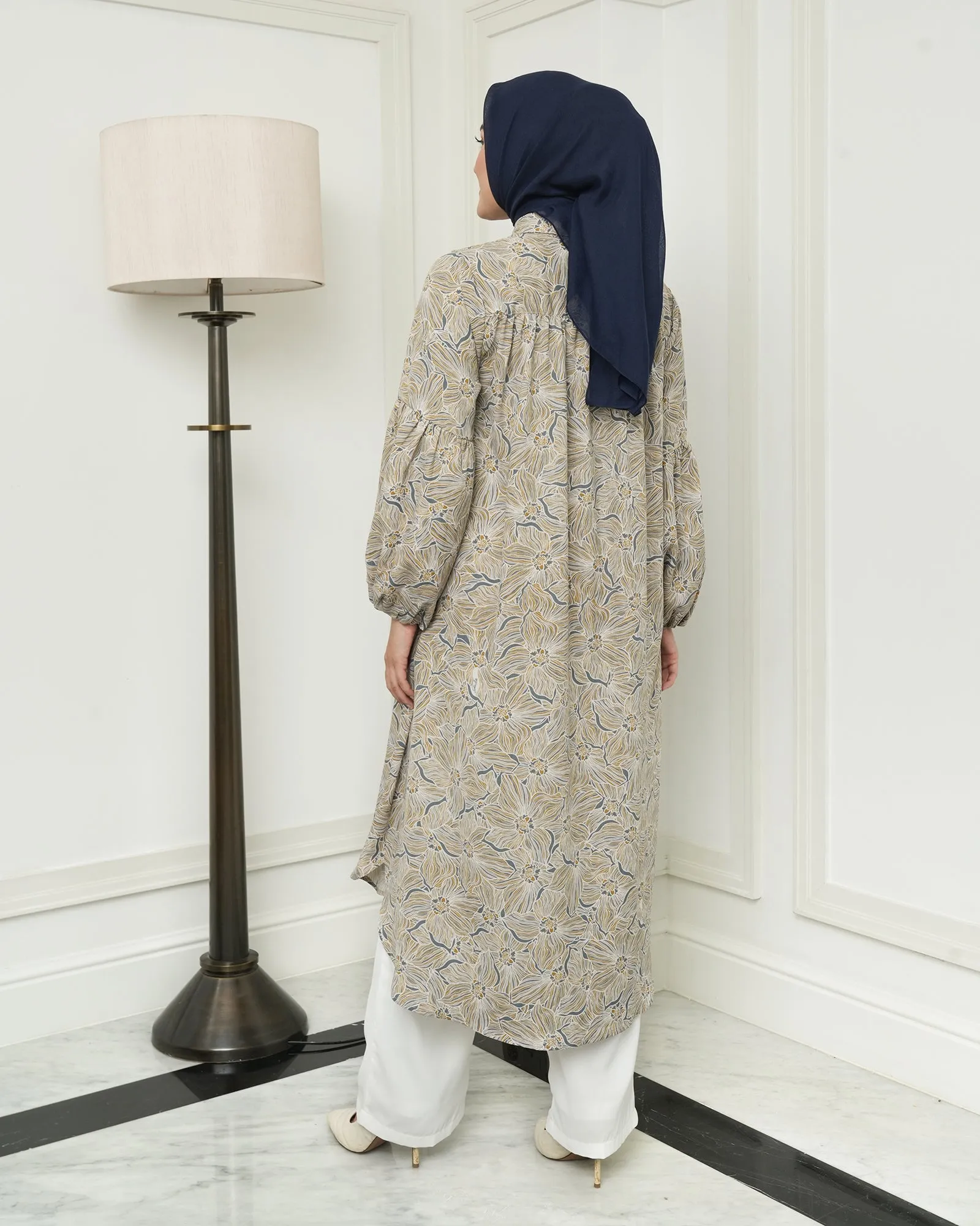 HALINA MIDI TUNIC