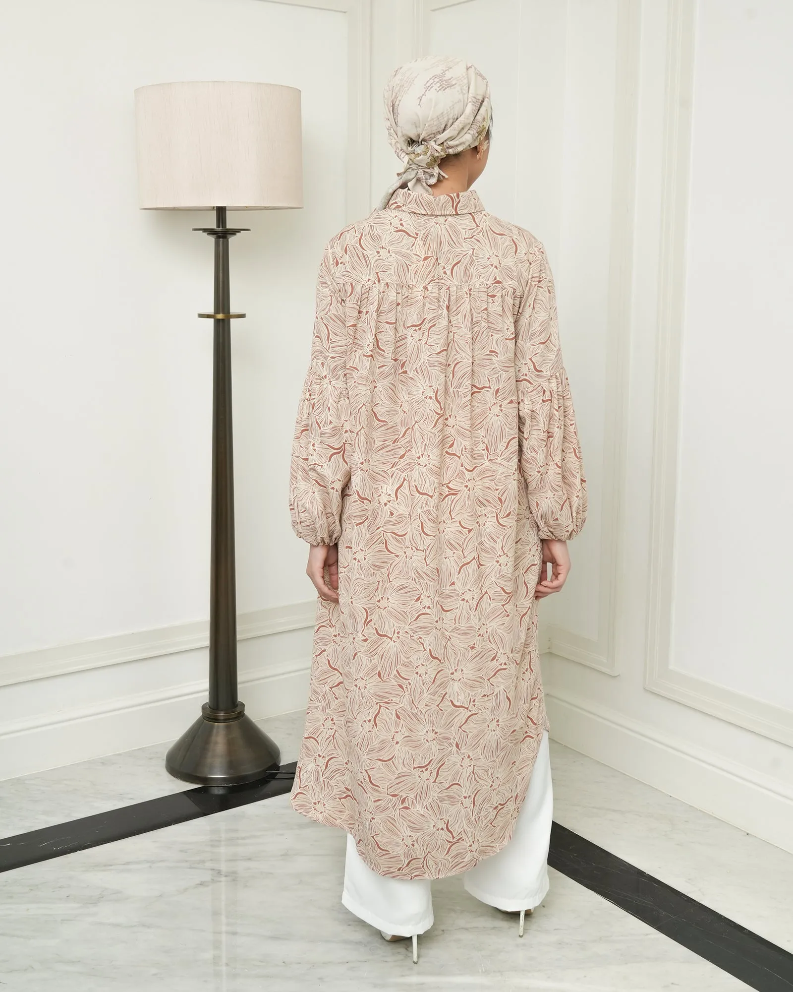 HALINA MIDI TUNIC