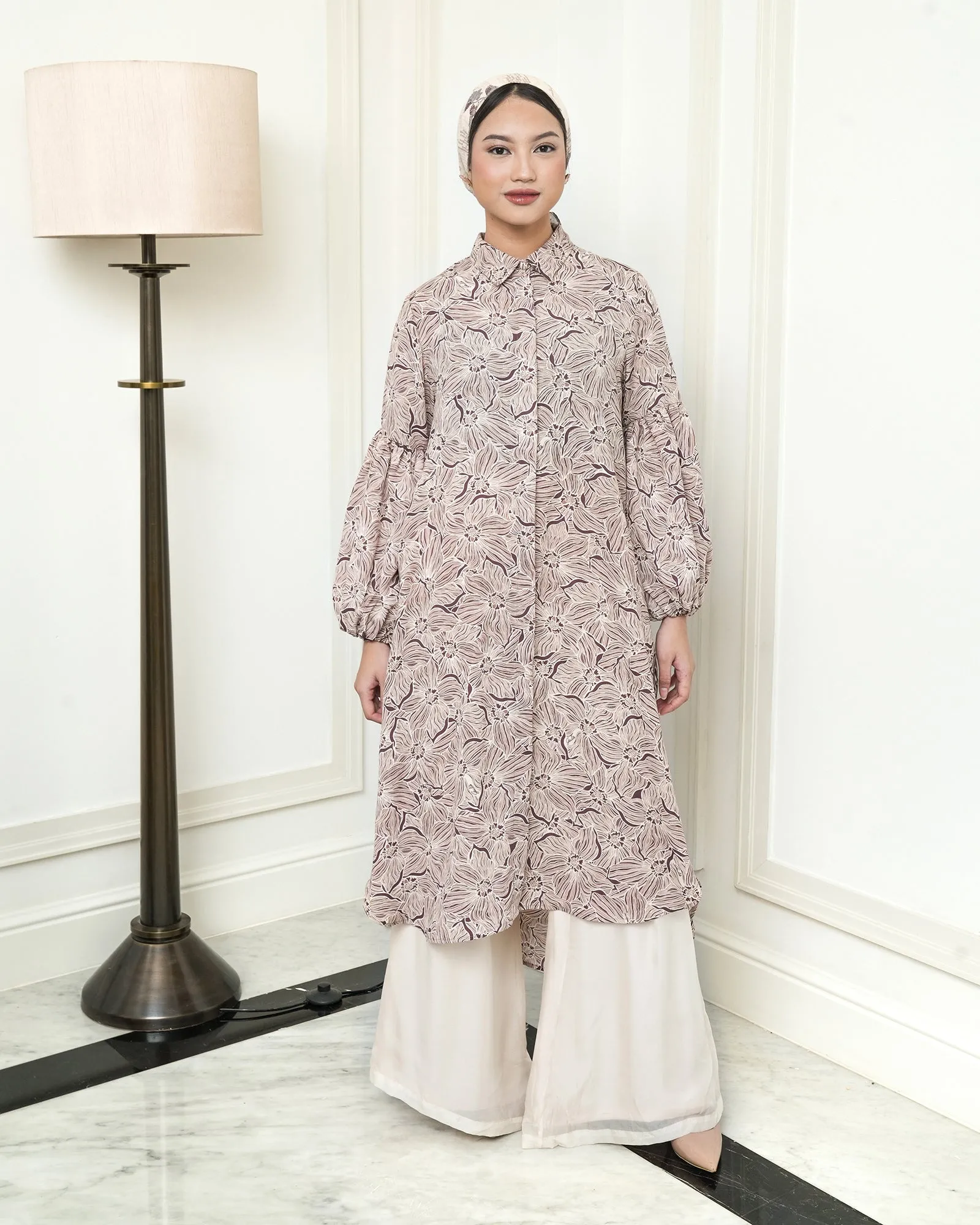 HALINA MIDI TUNIC