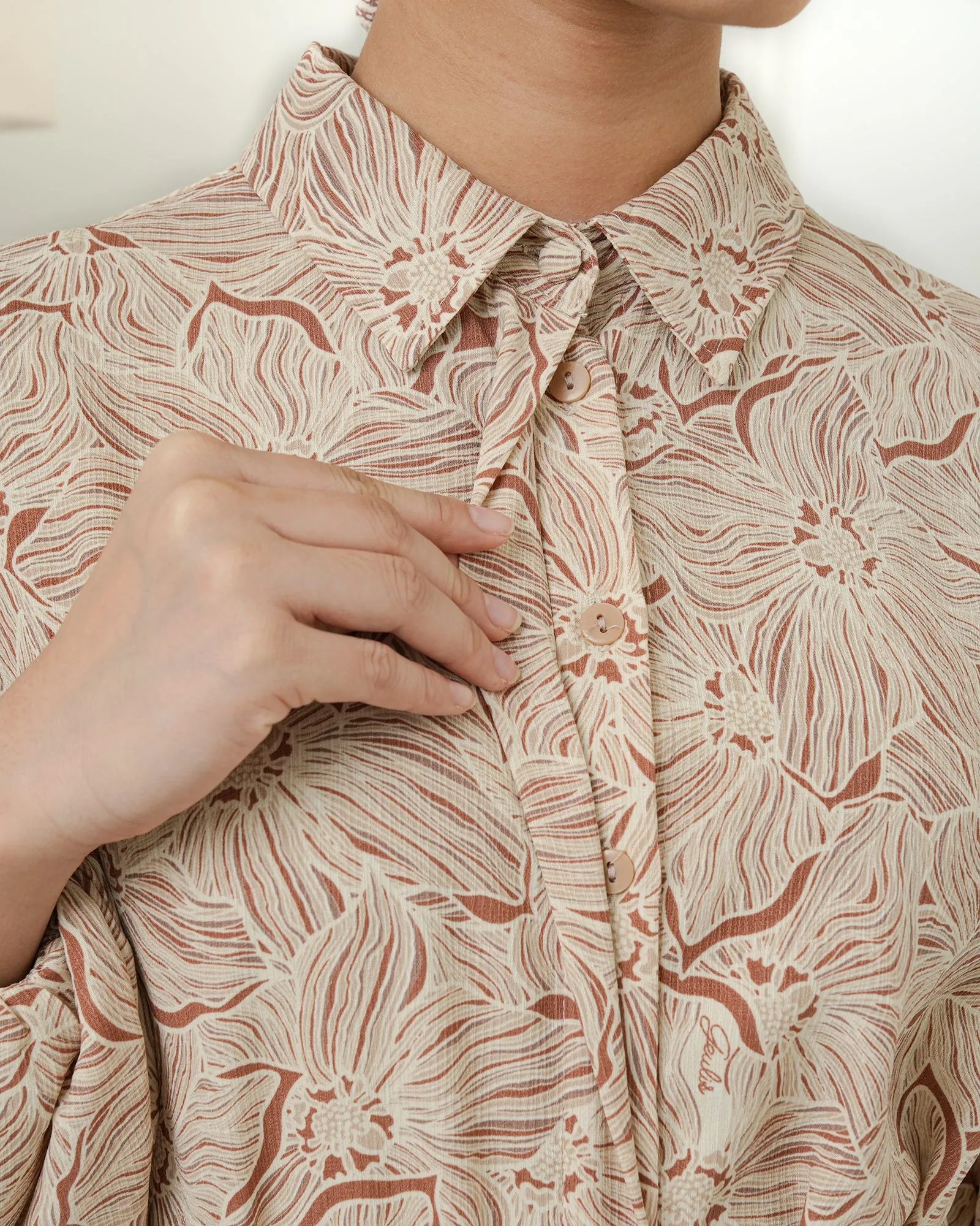 HALINA MIDI TUNIC
