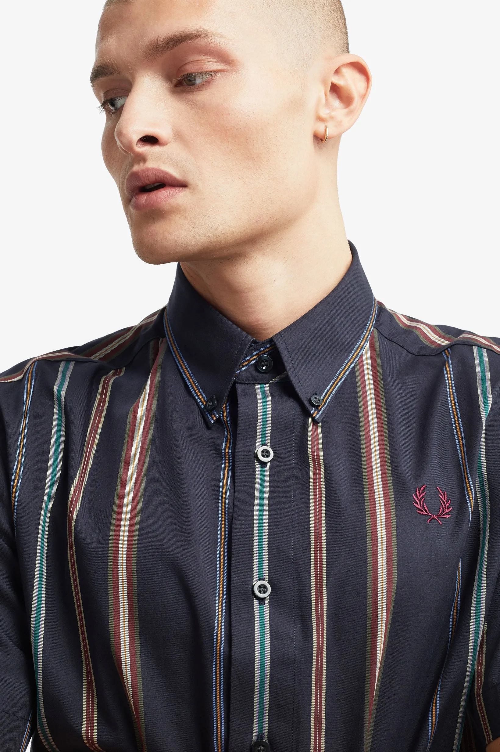 Classic Striped Pattern Shirt for Casual Wear
